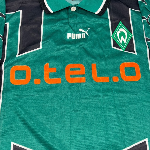 Pizarro #10 Werder Bremen 2000 Home ORIGINAL Puma VTG Rare Soccer Jersey (L) - Picture 8 of 9